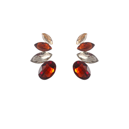 Day &amp; Eve by Go Dutch Label 3 Flowers Earrings