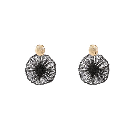 Day & Eve by Go Dutch Label 3 Flowers Earrings