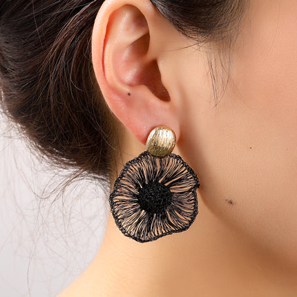Day &amp; Eve by Go Dutch Label 3 Flowers Earrings