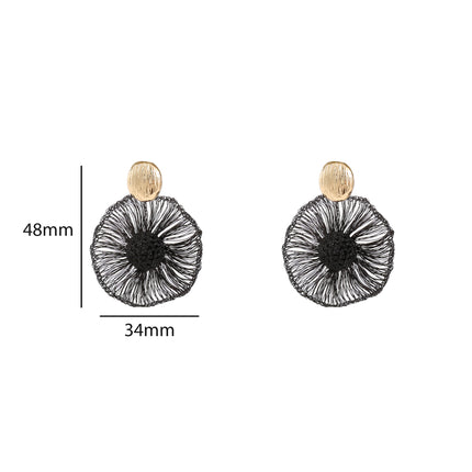 Day &amp; Eve by Go Dutch Label 3 Flowers Earrings