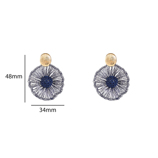 Day &amp; Eve by Go Dutch Label 3 Flowers Earrings