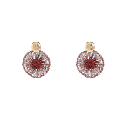 Day &amp; Eve by Go Dutch Label 3 Flowers Earrings