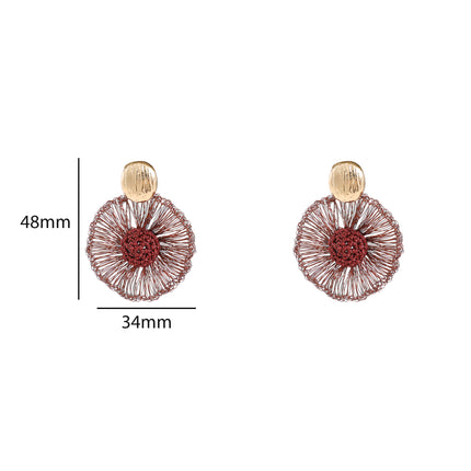 Day &amp; Eve by Go Dutch Label 3 Flowers Earrings