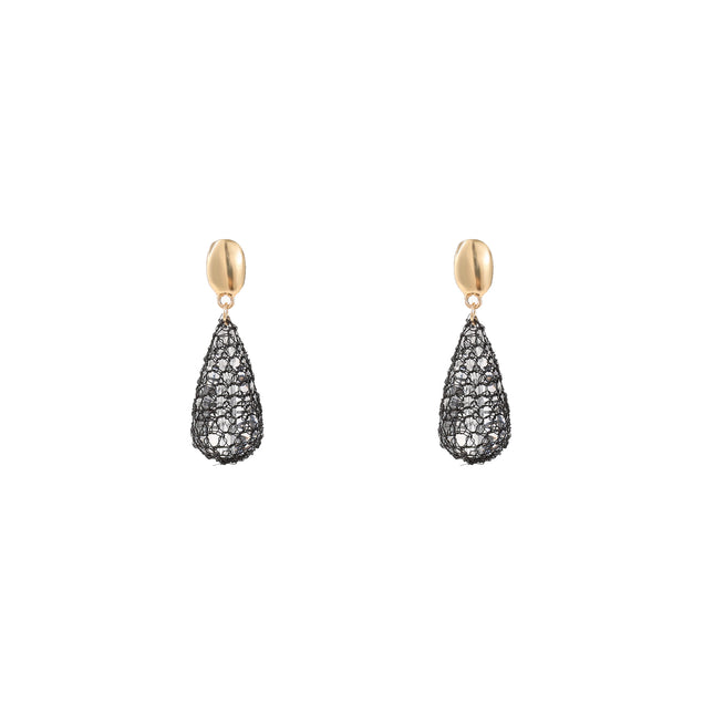 Day &amp; Eve by Go Dutch Label 3 Flowers Earrings
