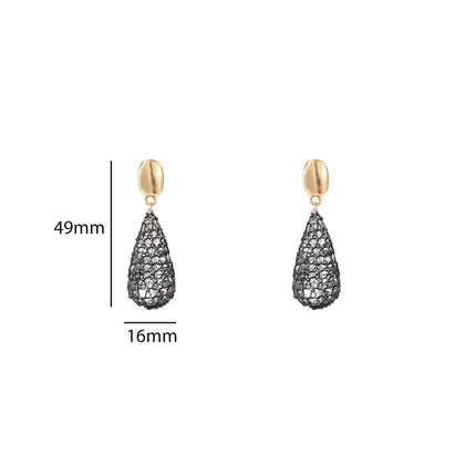 Day &amp; Eve by Go Dutch Label 3 Flowers Earrings