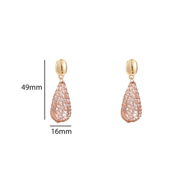 Day &amp; Eve by Go Dutch Label 3 Flowers Earrings