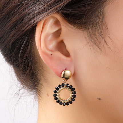 Day &amp; Eve by Go Dutch Label 3 Flowers Earrings