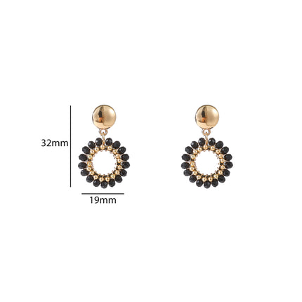 Day &amp; Eve by Go Dutch Label 3 Flowers Earrings