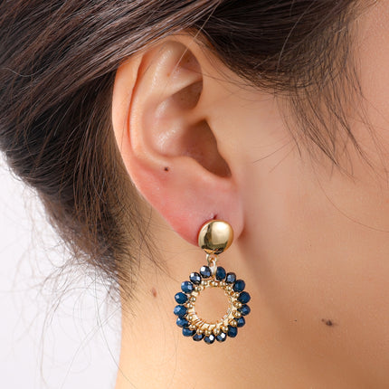 Day &amp; Eve by Go Dutch Label 3 Flowers Earrings