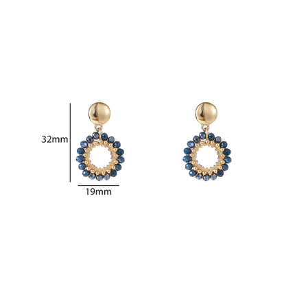 Day &amp; Eve by Go Dutch Label 3 Flowers Earrings