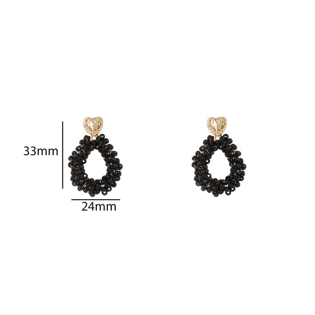 Day &amp; Eve by Go Dutch Label 3 Flowers Earrings