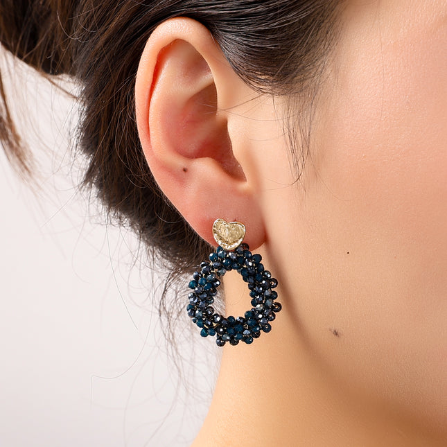 Day &amp; Eve by Go Dutch Label 3 Flowers Earrings