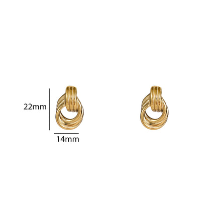 Day &amp; Eve by Go Dutch Label Clover Hoops
