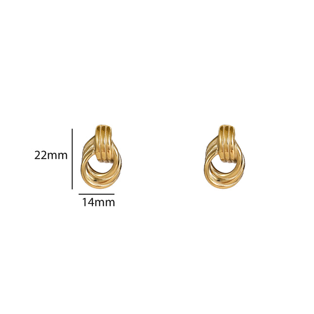 Day &amp; Eve by Go Dutch Label Clover Hoops