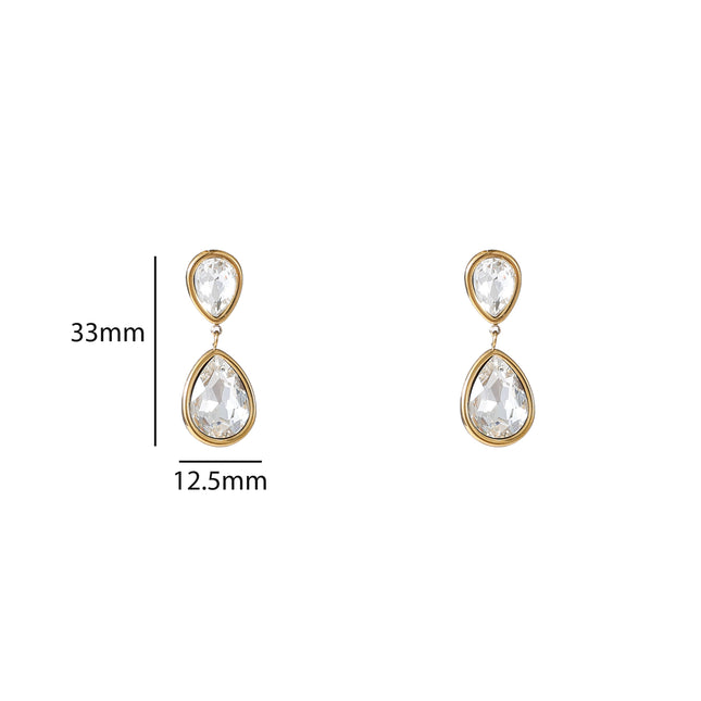 Day &amp; Eve by Go Dutch Label 3 Flowers Earrings