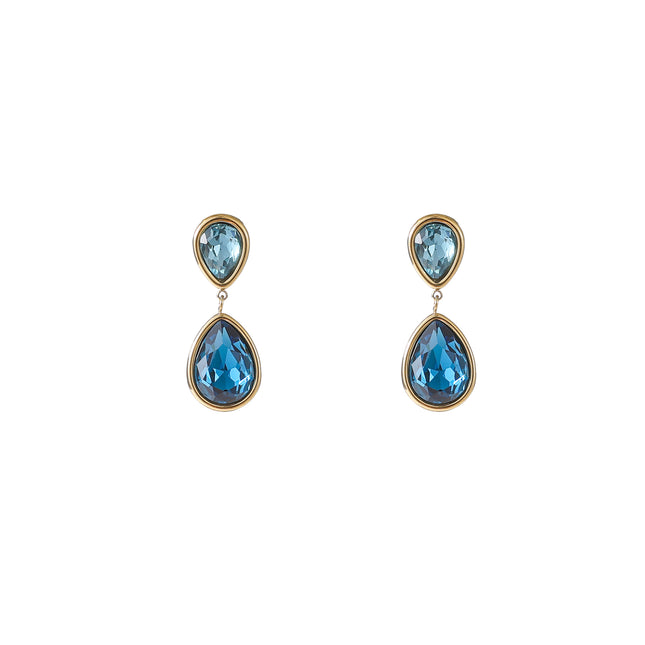 Day &amp; Eve by Go Dutch Label 3 Flowers Earrings