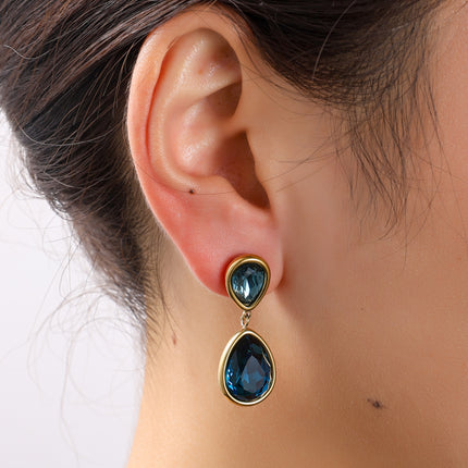 Day &amp; Eve by Go Dutch Label 3 Flowers Earrings