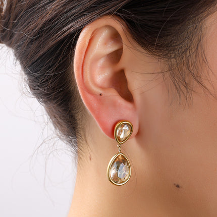 Day &amp; Eve by Go Dutch Label 3 Flowers Earrings