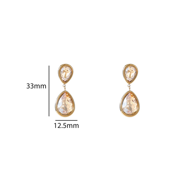 Day &amp; Eve by Go Dutch Label 3 Flowers Earrings