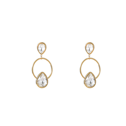 Day &amp; Eve by Go Dutch Label 3 Flowers Earrings