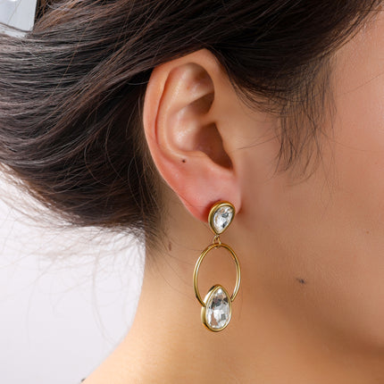Day &amp; Eve by Go Dutch Label 3 Flowers Earrings