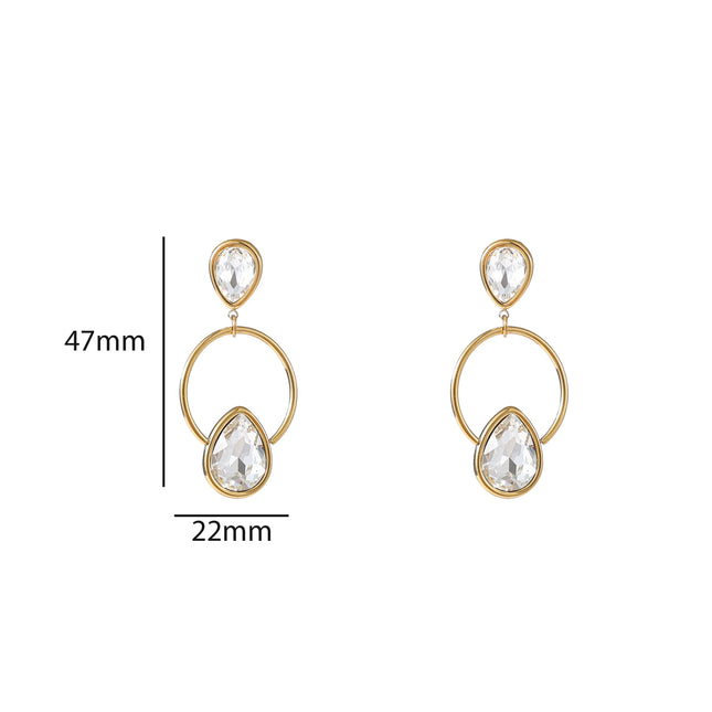 Day &amp; Eve by Go Dutch Label 3 Flowers Earrings