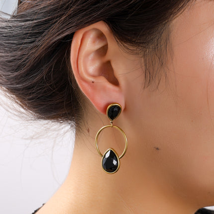 Day &amp; Eve by Go Dutch Label 3 Flowers Earrings