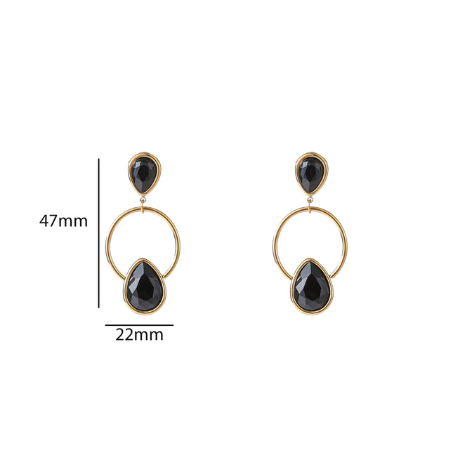 Day &amp; Eve by Go Dutch Label 3 Flowers Earrings