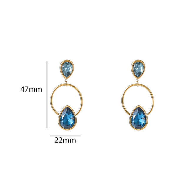 Day &amp; Eve by Go Dutch Label 3 Flowers Earrings