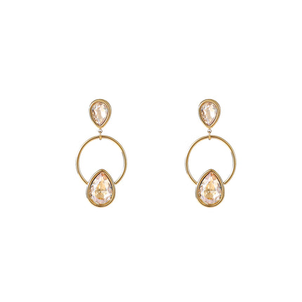 Day &amp; Eve by Go Dutch Label 3 Flowers Earrings