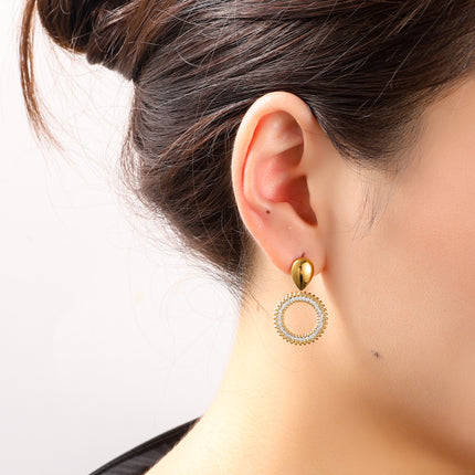 Day &amp; Eve by Go Dutch Label Clover Hoops