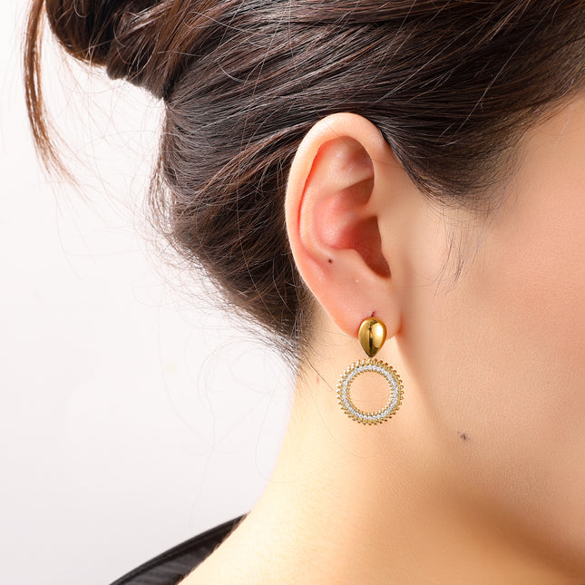 Day &amp; Eve by Go Dutch Label Clover Hoops