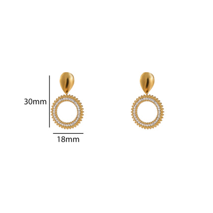 Day &amp; Eve by Go Dutch Label Clover Hoops