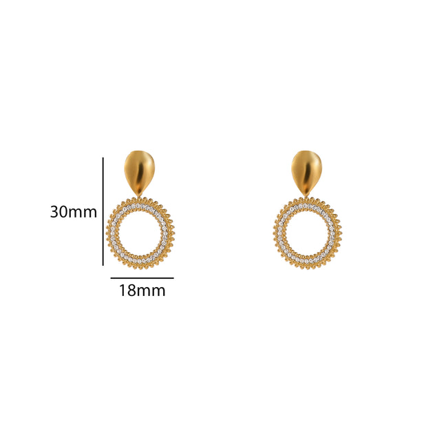 Day &amp; Eve by Go Dutch Label Clover Hoops