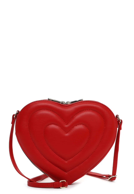 Emily & Noah Julie Crossbodybag Heart Red
