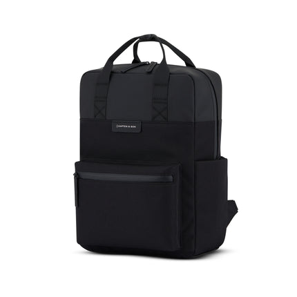 Kapten &amp; Son Backpack Bergen Pro All Black 15 Inch