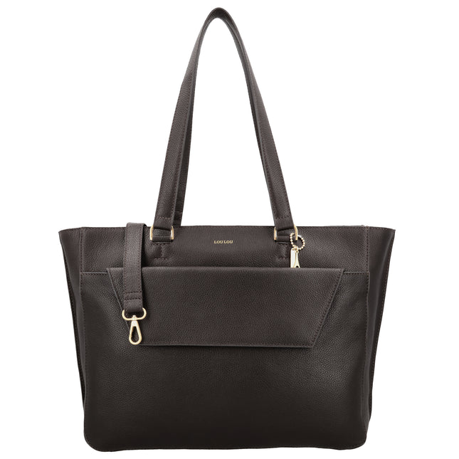 LouLou Essentiels Laptop Shoulder Bag Olivia 15.6 Inch