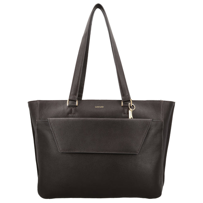 LouLou Essentiels Laptop Shoulder Bag Olivia 15.6 Inch