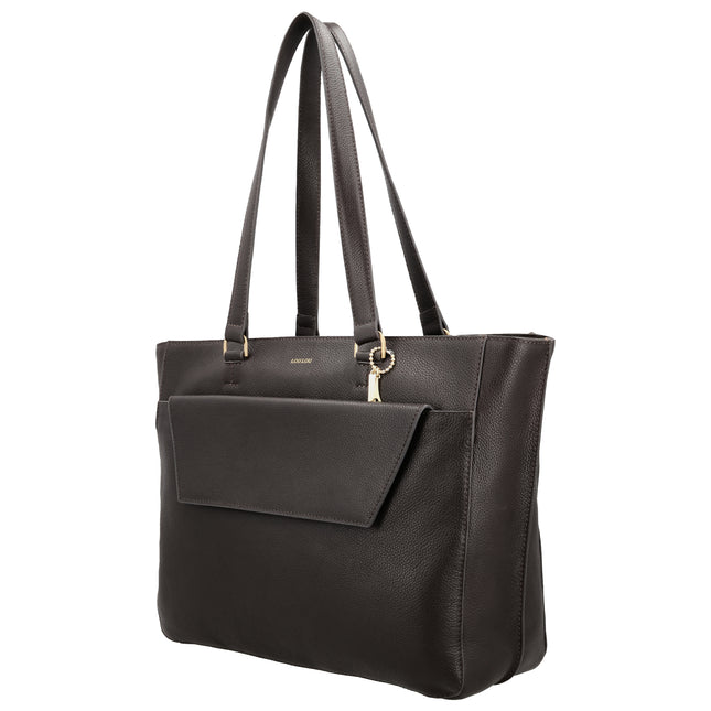 LouLou Essentiels Laptop Shoulder Bag Olivia 15.6 Inch
