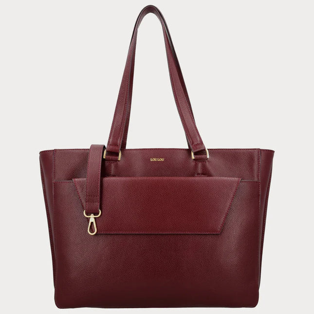 LouLou Essentiels Laptop Shoulder Bag Olivia 15.6 Inch