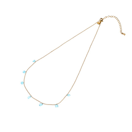 Day &amp; Eve by Go Dutch Label 3 Flowers Necklace