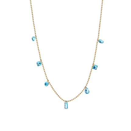 Day &amp; Eve by Go Dutch Label 3 Flowers Necklace