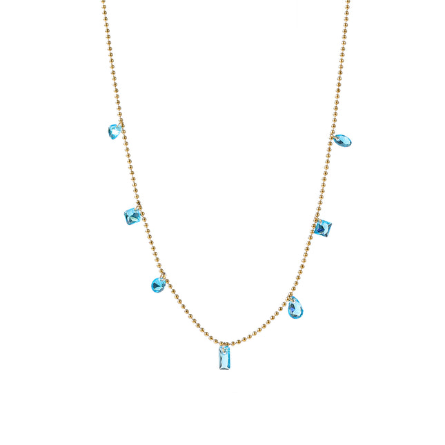 Day &amp; Eve by Go Dutch Label 3 Flowers Necklace