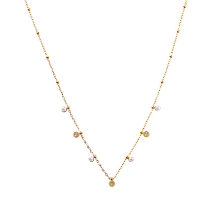 Day &amp; Eve by Go Dutch Label 3 Flowers Necklace