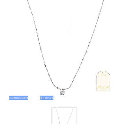 Day &amp; Eve by Go Dutch Label 3 Flowers Necklace