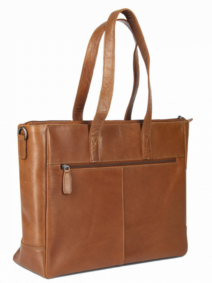 Plevier Agaat Laptoptas 15.6 Inch Cognac