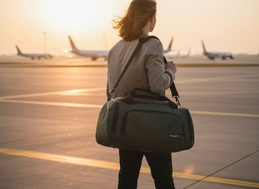 ByMetz 55x40x25 Transavia 3-WAY Boarding Bag Travel Bag / Backpack