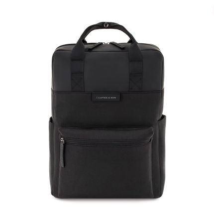 Kapten &amp; Son Backpack Bergen All Black 15 Inch