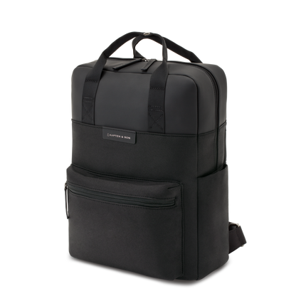Kapten & Son Backpack Bergen All Black 15 Inch