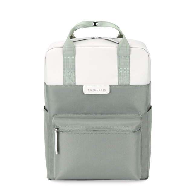 Kapten &amp; Son Backpack Bergen Muted Sage 15 Inch